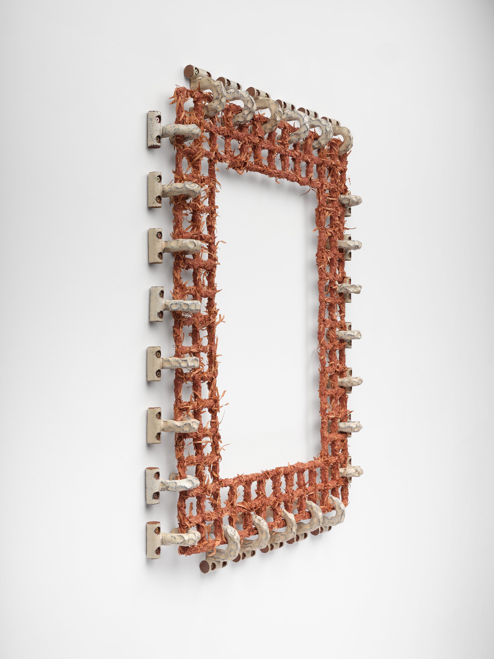 Untitled (Grid Frame - paper mache) (2026)
