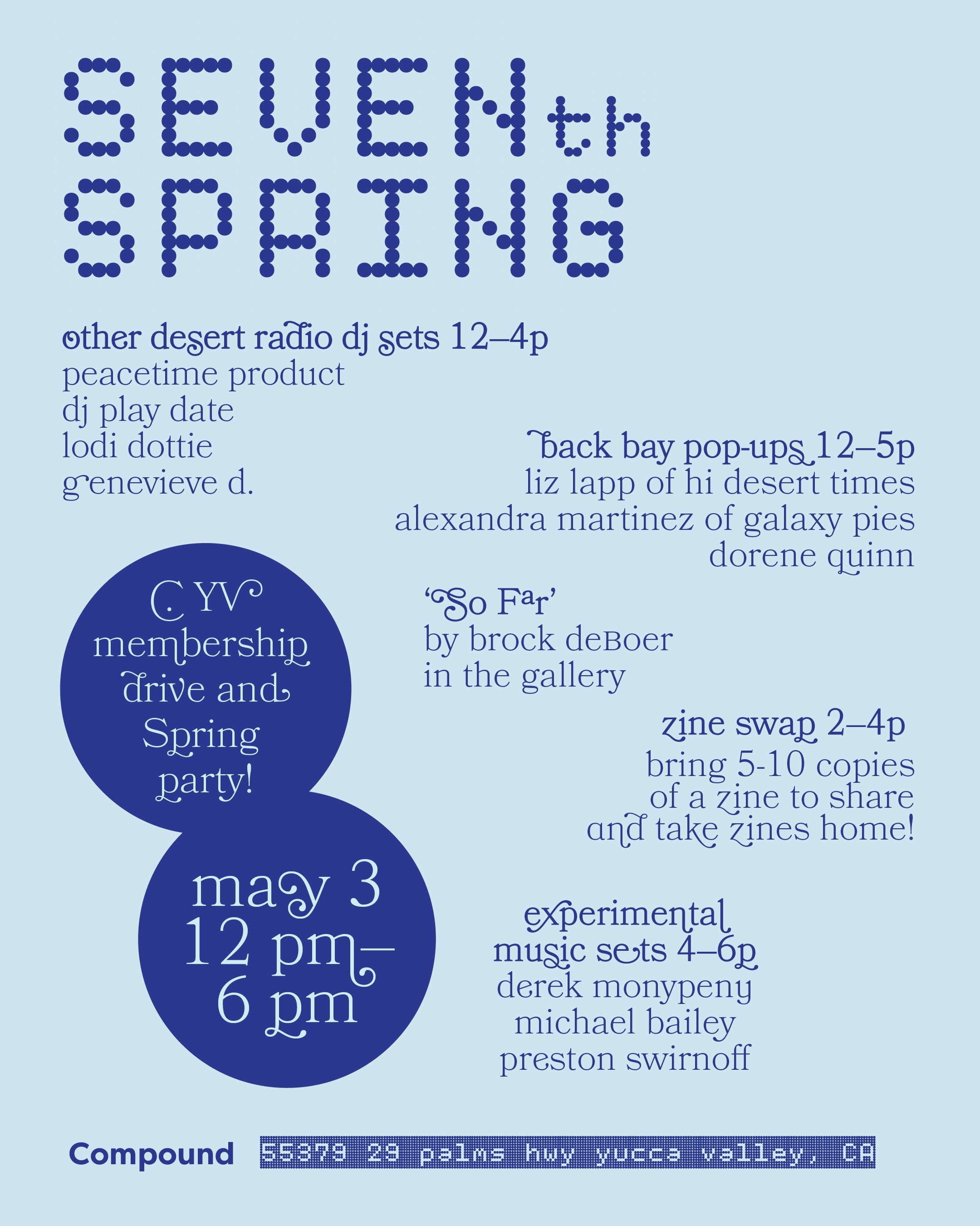 Seventh Spring and Zine Swap